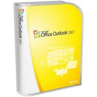 Microsoft Outlook 2007 for Exchange, Win32, Disk Kit, PT (543-04072)